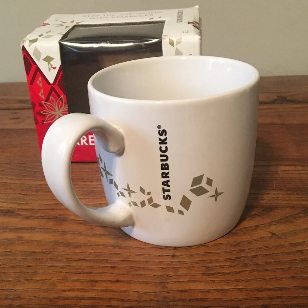 Starbucks Siren Mermaid Holiday Christmas Mug 2013 NIB Brand New Retired NIB